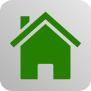 download Home Icon clipart image with 270 hue color