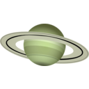 download Saturn clipart image with 45 hue color