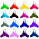 download Gloss Buttons clipart image with 315 hue color