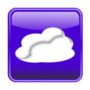 download Cloud Computing Button Glossy Nube Computo Brilloso clipart image with 45 hue color