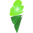 download Ice Cream Icon clipart image with 90 hue color