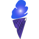 download Ice Cream Icon clipart image with 225 hue color