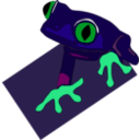 download Red Eyed Frog clipart image with 135 hue color