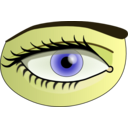 download Eye clipart image with 45 hue color