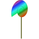 download Candy Icon clipart image with 180 hue color