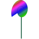 download Candy Icon clipart image with 270 hue color
