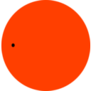 download Transit Of Venus Over Sun clipart image with 315 hue color