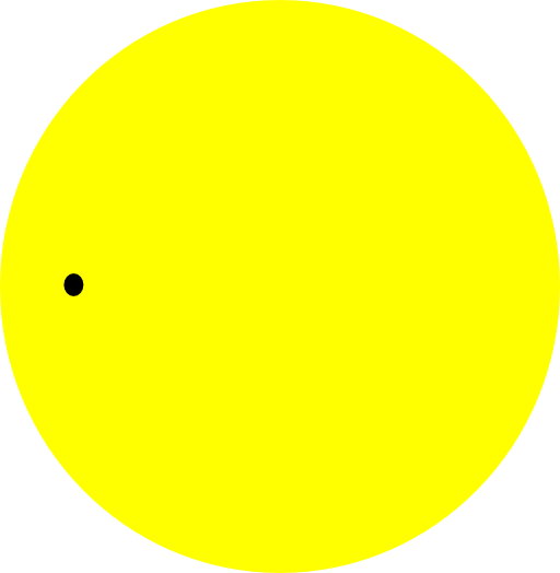 Transit Of Venus Over Sun