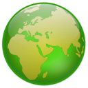 download Globe clipart image with 270 hue color