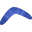 download Boomerang 01 clipart image with 180 hue color