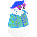 download Frosty In Hawaii Frosty En Hawai clipart image with 180 hue color