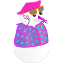 download Frosty In Hawaii Frosty En Hawai clipart image with 270 hue color