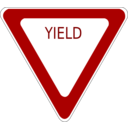 Yield Road Sign