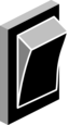 Switch Black Vertical Built In