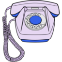 download Telephone Set Bs 23 clipart image with 225 hue color