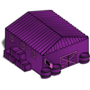 download Rpg Map Symbols Warehouse clipart image with 270 hue color
