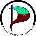 download Pirate Party Of Arizona Logo clipart image with 135 hue color