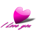 download I Love You 5 clipart image with 315 hue color