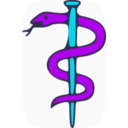 download Caduceus clipart image with 135 hue color