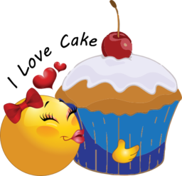 Cupcake Smiley Emoticon