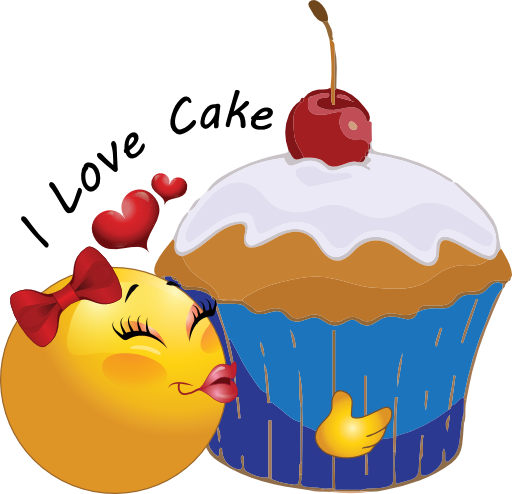 Cupcake Smiley Emoticon