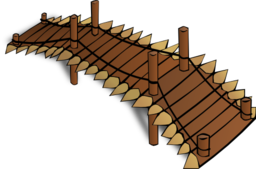 Rpg Map Symbols Wooden Bridge