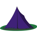 download Blue Ridge Tent clipart image with 45 hue color