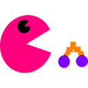 download Pacman clipart image with 270 hue color