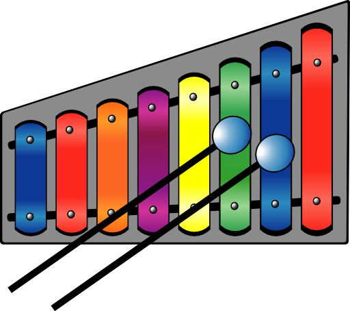 Xylophone Colourful