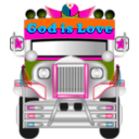 download Philippine Jeepney clipart image with 315 hue color