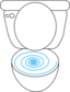 Swirly Toilet