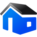 download Home clipart image with 180 hue color
