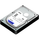download Hard Disk clipart image with 180 hue color