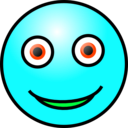 download Emoticons Smiling Face clipart image with 135 hue color