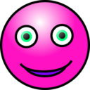 download Emoticons Smiling Face clipart image with 270 hue color