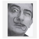 download Dali clipart image with 225 hue color