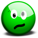 download M Face 11 clipart image with 180 hue color