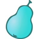 download Pear clipart image with 135 hue color
