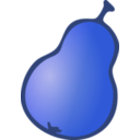 download Pear clipart image with 180 hue color