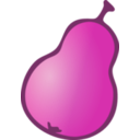 download Pear clipart image with 270 hue color