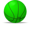 download Basketball clipart image with 90 hue color