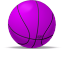 download Basketball clipart image with 270 hue color