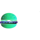 download Burger Sandwich Icon clipart image with 135 hue color