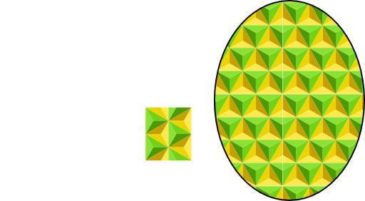 Pattern False Pyramids