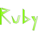 download Ruby Random Logo clipart image with 90 hue color