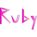 download Ruby Random Logo clipart image with 315 hue color