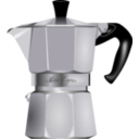 download Coffee Maker clipart image with 180 hue color