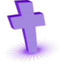 download Cross clipart image with 225 hue color