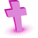 download Cross clipart image with 270 hue color