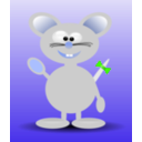 download Mouse clipart image with 225 hue color